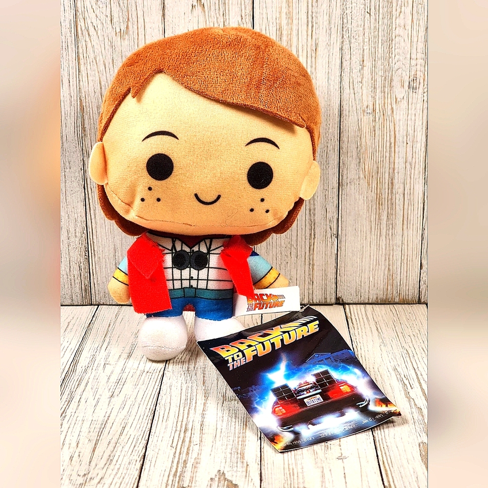 Back to the Future Marty McFly Plush 7in. NWT